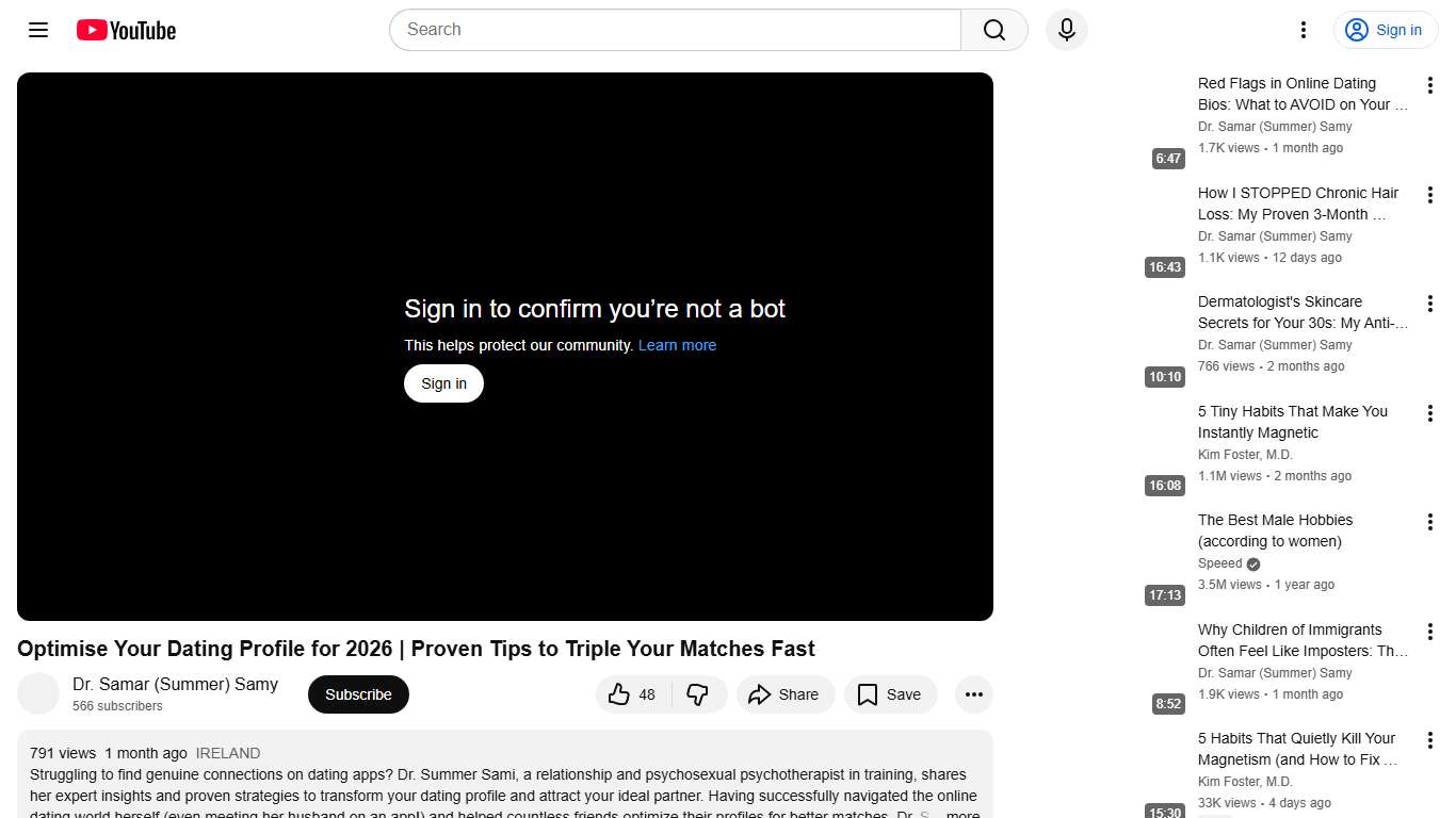 Optimise Your Dating Profile for 2026 Proven Tips to Triple Your Matches Fast - YouTube